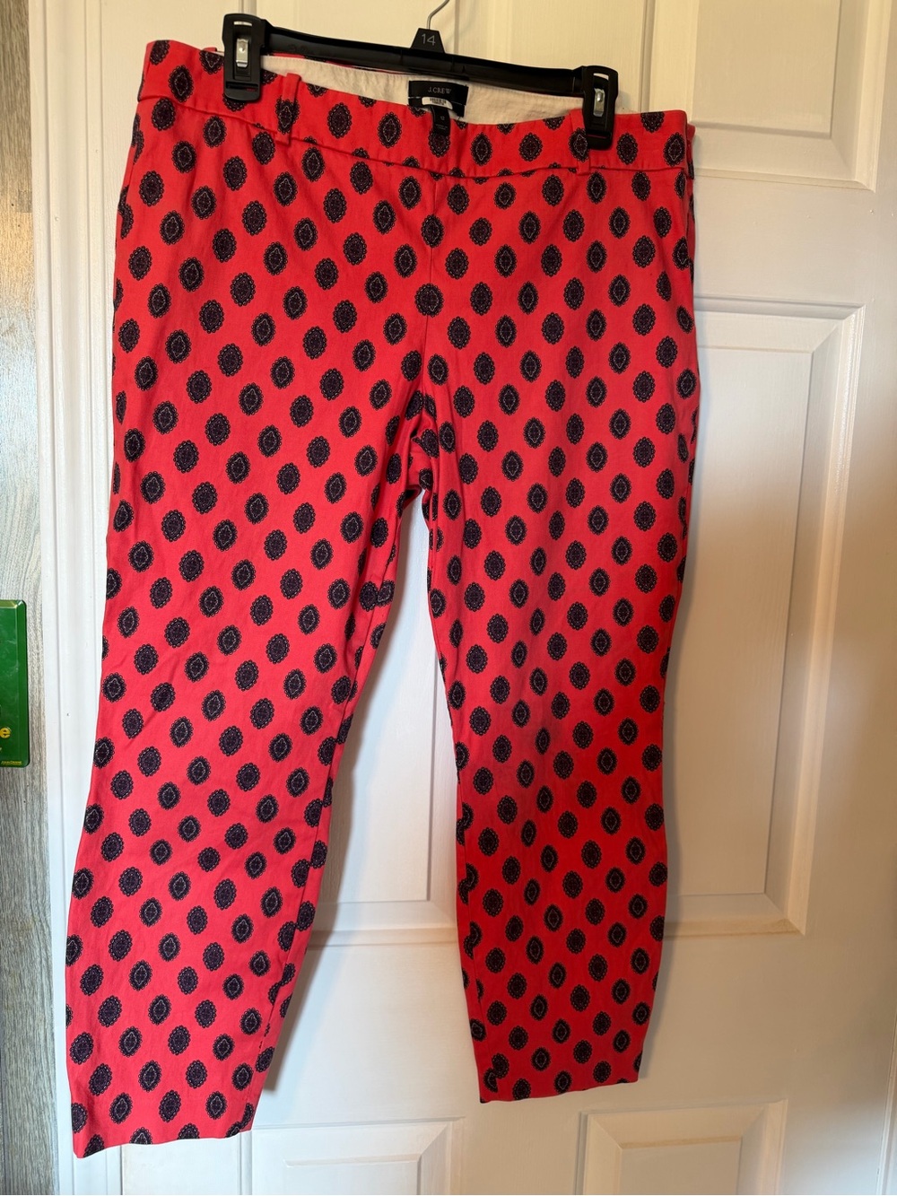 J. Crew ladies with Black Polka Medallions